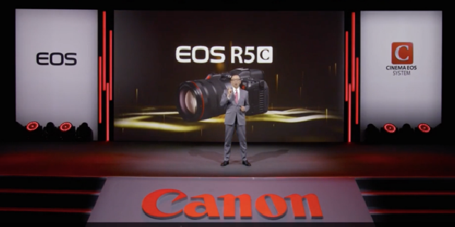 <font color='#000000'>佳能正式发布EOSR5C小机身兼具专业摄像和摄影功能，售价28888元</font>