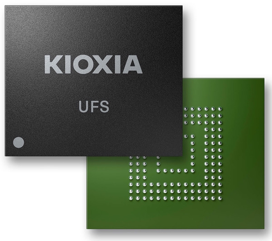 <font color='#000000'>铠侠KIOXIA推出下一代UFS存储 支持MIPI M-PHY 5.0</font>