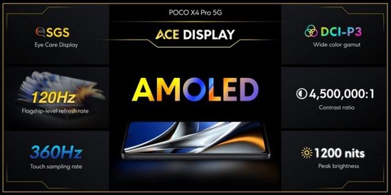 <font color='#000000'>Poco X4 Pro 5G和Poco M4 Pro发布 均采用AMOLED显示屏</font>